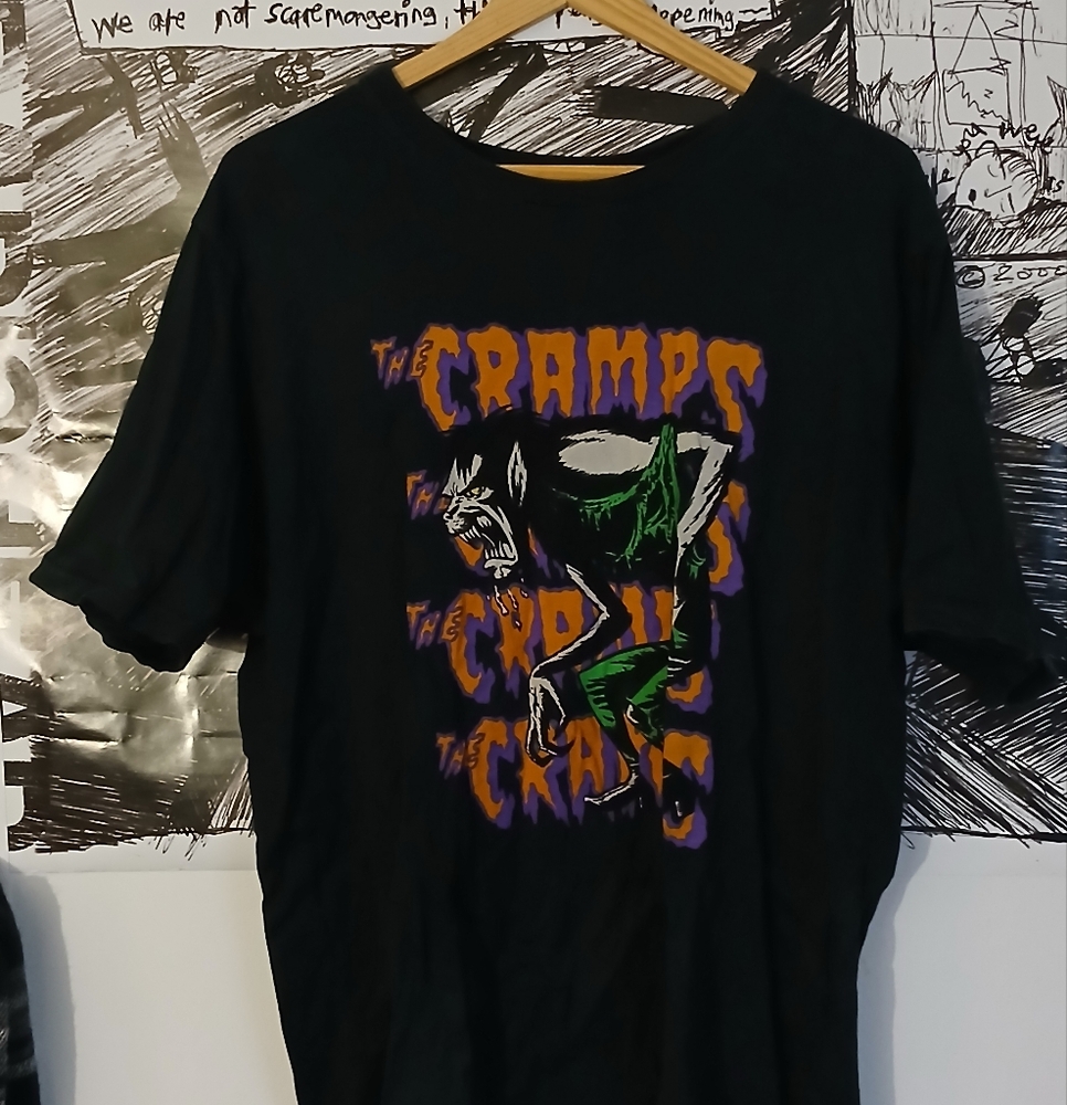 Hysteric Glamour x The Cramps 'I've got the Fever' tee